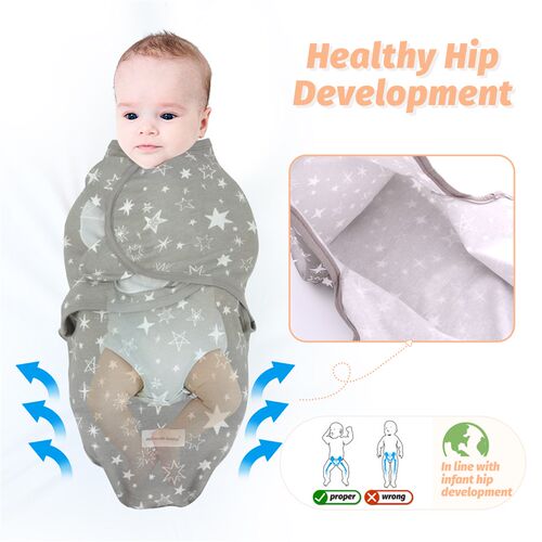 Newborn Swaddle Wrap Cotton Baby Receiving Blanket Bedding C
