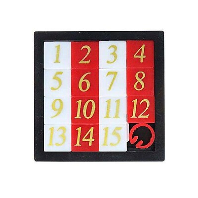 1-10pcs Sliding Numbers Puzzle Huarong Road Brain Teaser IQ