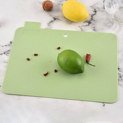 4Pcs/Set Chopping Board with Holder Plastic Cutting Boards K