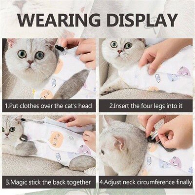 Pet Surgical Recovery Overall Recovery Suit Professional