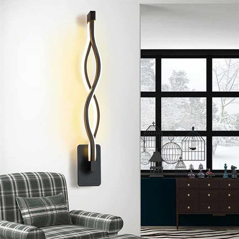 LED Wall Lamp 16W Modern Simple Indoor Bedroom Living Room C