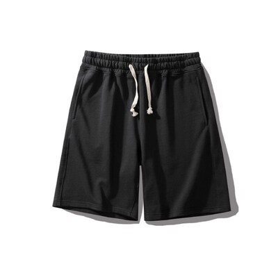 Okonkwo 300g Basic Short Sweatpants Loose Five-point Mid-tro