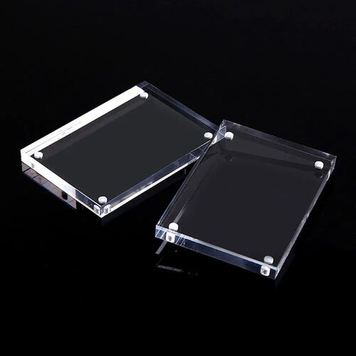 1 Pc Transparent Photo Frame Acrylic Magnetic Display Frame