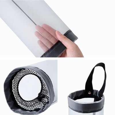Home Grocery Bag Holder Wall Mount Plastic Bag Holder Dispen