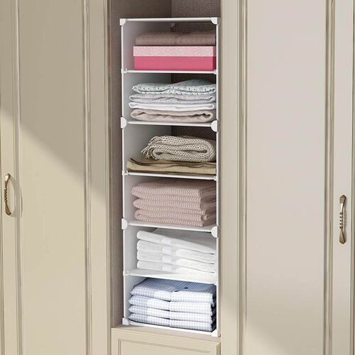 wardrobe layered partition storage box drawer large cabinet