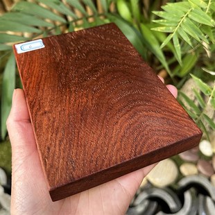 缅甸花梨大果紫檀 精美漂亮纹理摆件壶垫茶托底座 国标红木工艺品