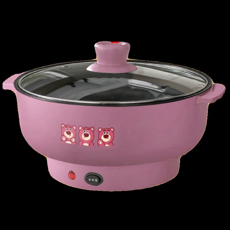 德国一体电炒锅电热锅多功能家用学生宿舍小电锅不粘电煮锅电火锅,厨房电器,电煮锅,淘宝优惠券,粉丝福利购,淘宝优惠卷