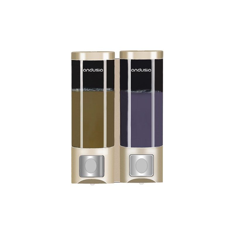 壁挂式皂液器酒店浴室沐浴露洗发水按压分装瓶卫生间洗手液盒子