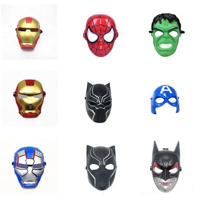 Halloween Spider Man, Hulk, Iron Man,Avengers Mask万圣节面具