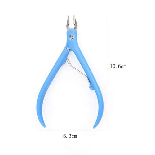 Women Nail Art Nipper Stainless Steel Cuticle Clipper Finger