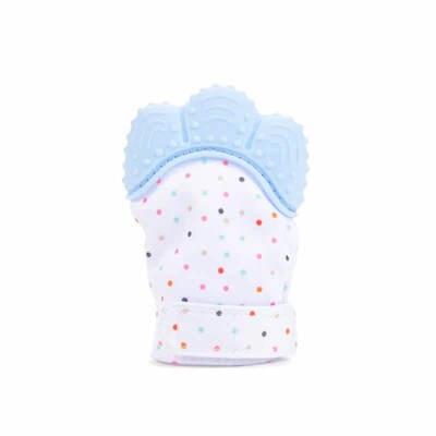 LOFCA 1pc Silicone Teether Mitten Baby Teething Glove Panda