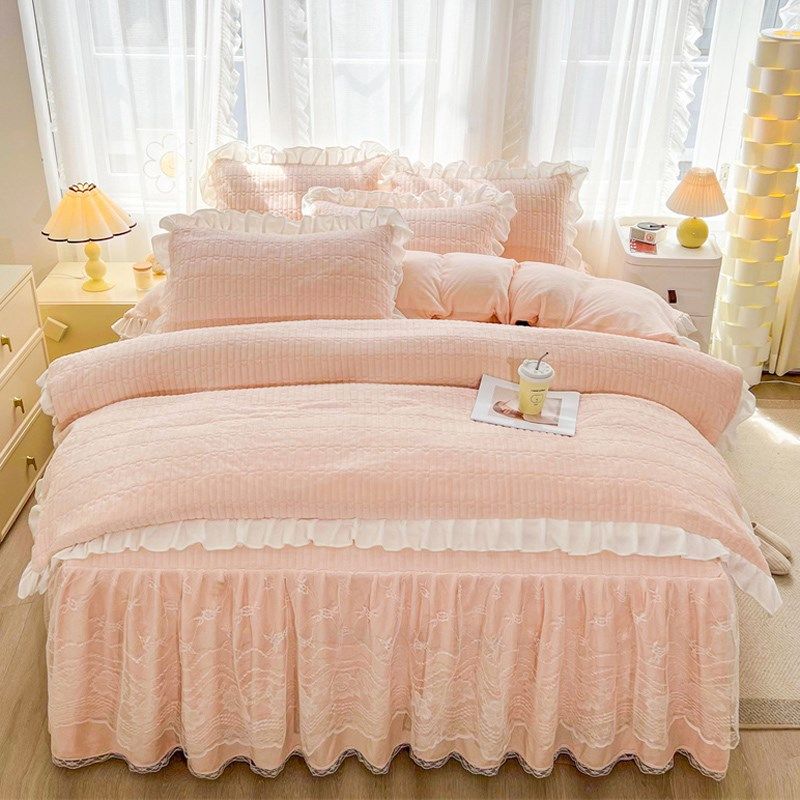 冬季类夹棉加厚被两用单件面加绒保暖1x200x230被罩