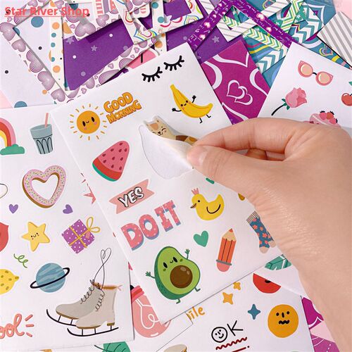 Jounary Purple Hand Ledger Scrapbooking Set Diary Gift Box