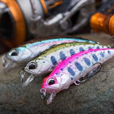 2023 Hot 38Mm 3.2G Mini Sinking Minnow Fishing Lures Jerkbai