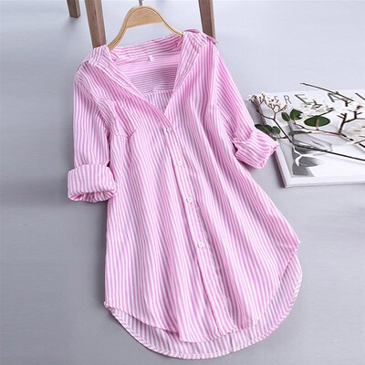 Womens Tops And Blouses Fashion Long Sleeve Woman Casual But