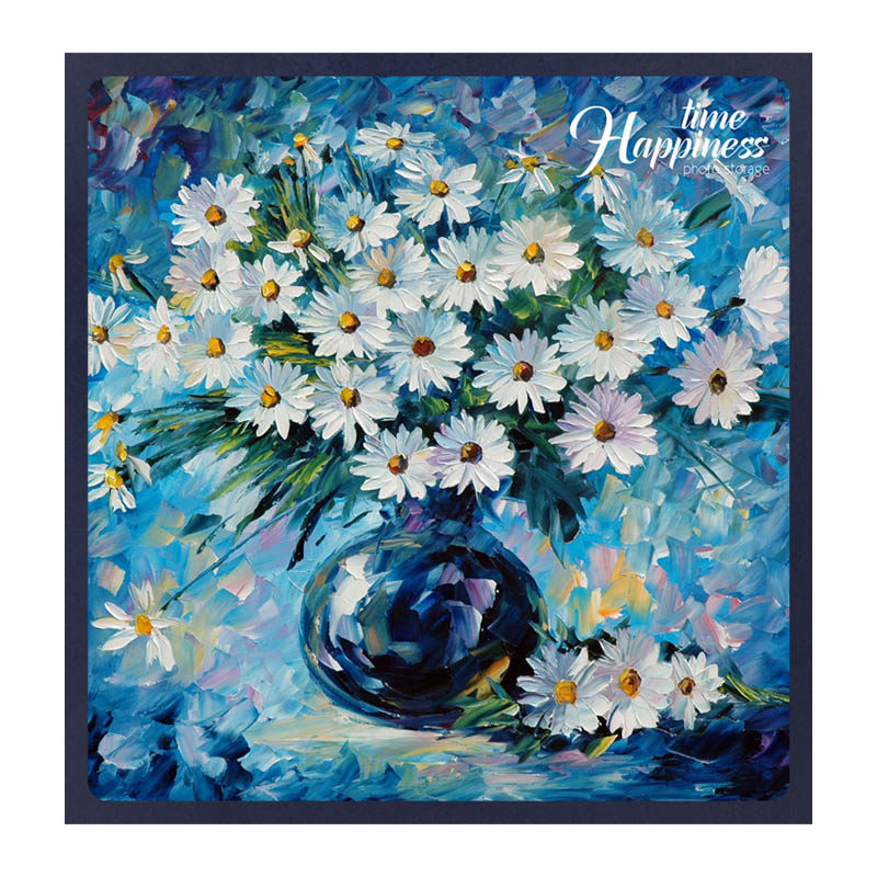 溪花集大容量复古5寸寸7寸粘贴式覆膜手工DIY相册本家庭照片影集