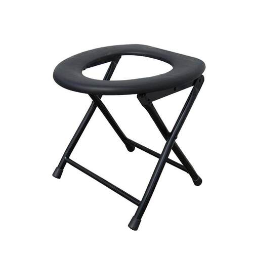 Folding Toilet Seat Portable Outdoor Toilet Suitable for Adu