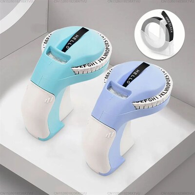 B90 Label Printer 3D Embossing Portable Manual Label Maker S