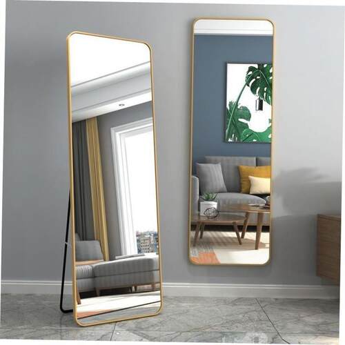 metal frame rack full-body mirror wall mirrow Bedroom mirror