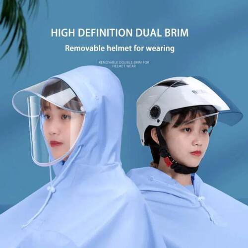 Fashion Raincoat Hiking Camping Fishing Raincoat Electric Ba