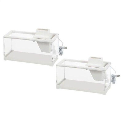 Fish Tank Small for A Variety of Tropical Fish Clear with