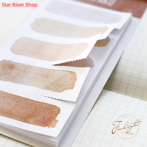 20Sheets/pack Colorful Sticky Notes Memo Pad Notepad Creativ