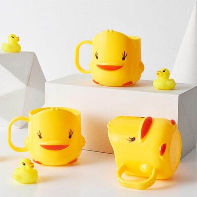 Creative Childrens Toothbrush Cup - Little Yellow Duck Cup,