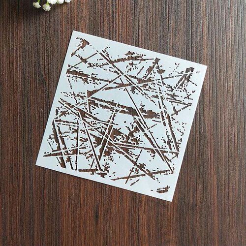 New ceramic tile stain pattern painting template PET Hollow