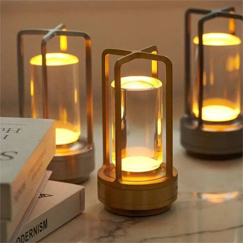 Rechargeable Cross Table Lamp 2000 Mah Desktop Night Light T