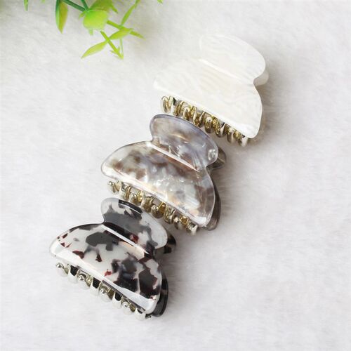 3pack Hair Clip Daisy Acrylic Random Color Hair Claw