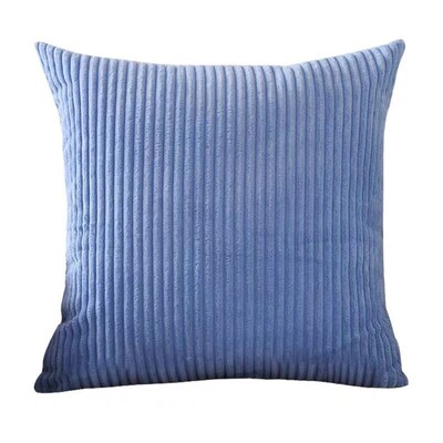 Nordic sofa pillow cushion cover corduroy striped pillowcase