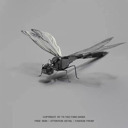 Block 3d three-dimensional puzzle metal fingers dragonfly me