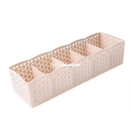 drawer organizer 5 Cells Plastic Organizer Storage Bo