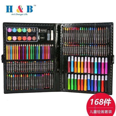 crayon oil pastel paint brush drawing tool art set for kids