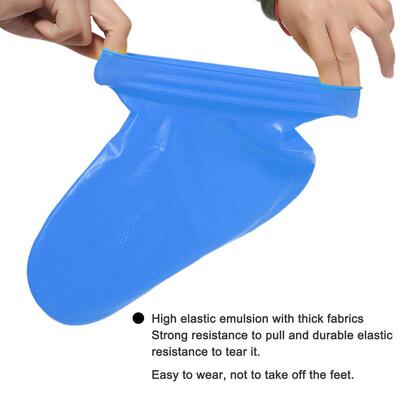 Rain Boots Waterproof Shoe ver Silicone Unisex Shoes Protect