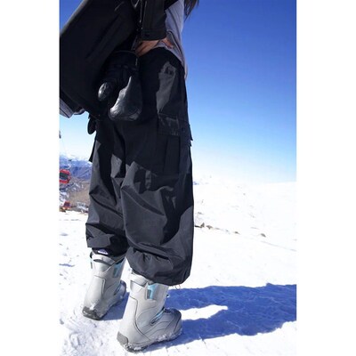 2024 Man Woman Skiing Baggy Pants Warm Loose Skying Ski Trou