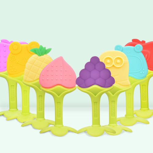 1pcs Attention Baby Teether Safe Toys Toddle Banana Teething