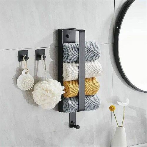 Bathroom Towel Rack Wall Mounted Bathroom Washbasin Towel
