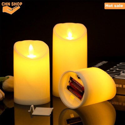 5pcs Flameless LED Candles,Christmas&Halloween Decoration