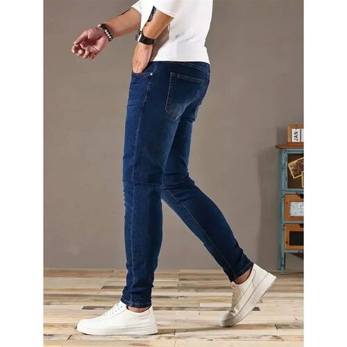 Spring New Mens Slim Fit Classic Skinny Jeans Casual Set