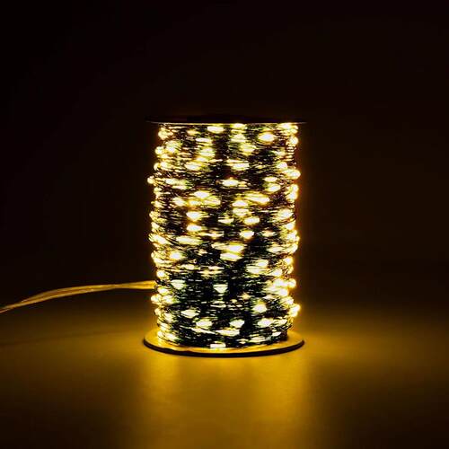 Green Cable 1000 LED String Lights 100m Christmas Fairy Ligh