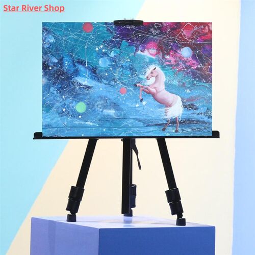 Portable Adjustable Metal Sketch Easel Stand Foldable Travel