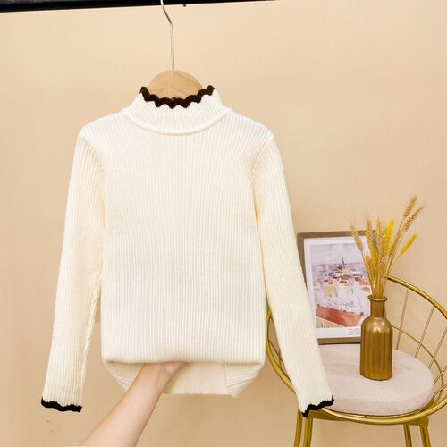 Girls Base Sweater All-in-one Velvet 2025 Medium And Large