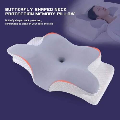 Memory Foam Pillows Butterfly Shaped Relaxing Cervical Slow