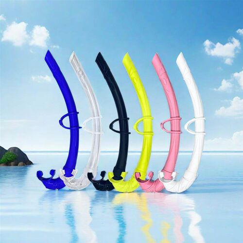 Professional diving breathing tube full wet foldable