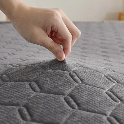 Latex Foam Mattress Pad High Density Massage Pillow Topper M