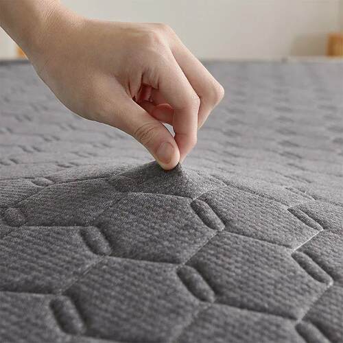 Latex Foam Mattress Pad High Density Massage Pillow Topper M