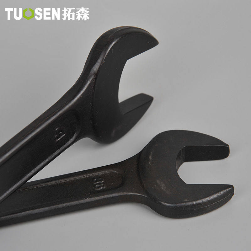 拓森五金工具多功能开口扳手大型机械维修手动头扳子叉口呆扳手