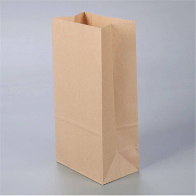 25/50pcs Kraft Paper Bag Gift Bags Packaging Biscuit Candy F