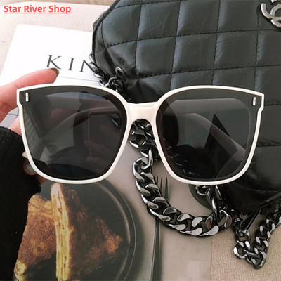 2021 Classic Vintage Square Sunglasses Women Oversized Sungl